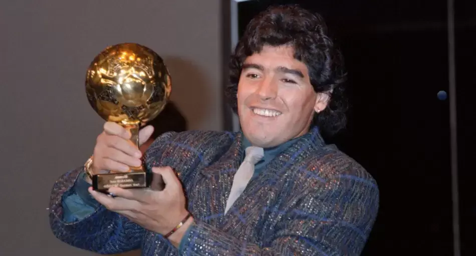 Maradona Balón de Oro 1986